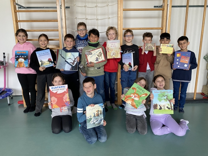 Vorlesetag in der Klasse 4b