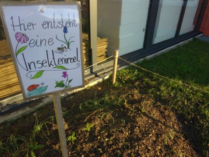 Hier soll´s im Frühjahr summen & brummen