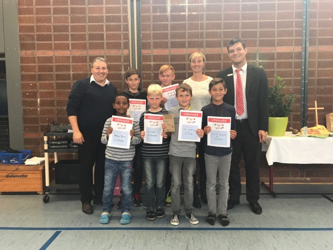Unsere Runden-Sieger bei "Kinder laufen für Kinder"