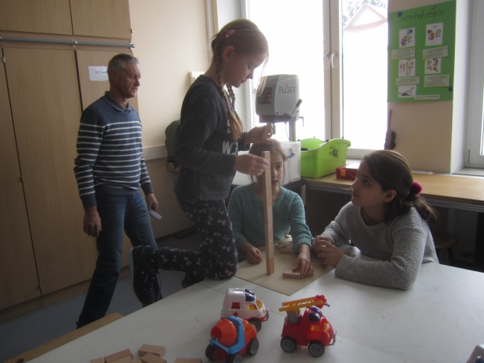 Das Team hatte fünf Minuten Zeit für den höchsten Turm