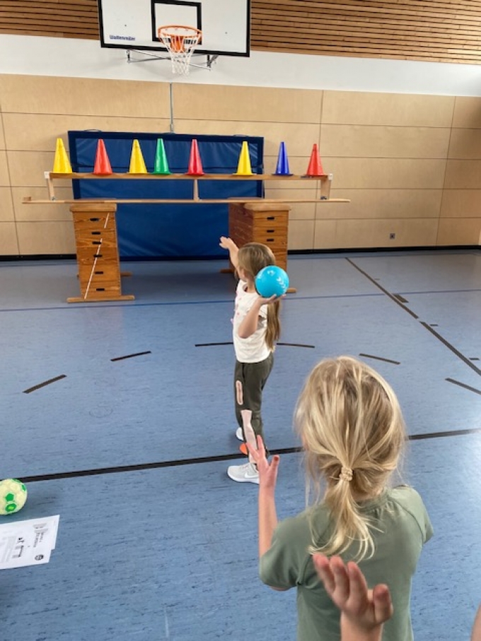 Wurfgenauigkeitstraining