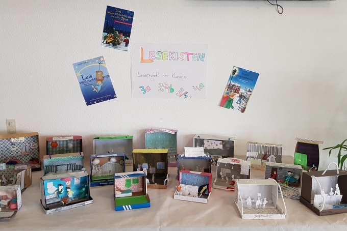 Ausstellung der Lesekisten