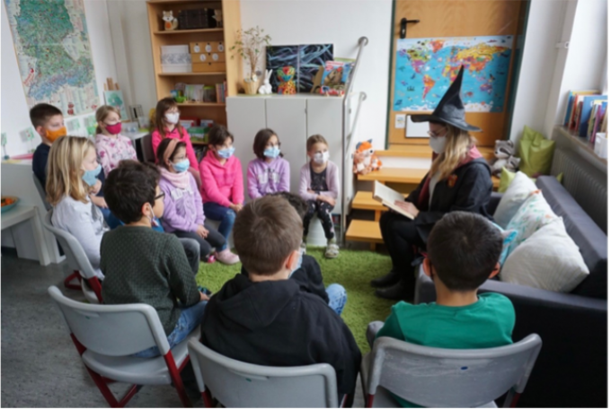 Zauberei mit Harry Potter in der Klasse 3a