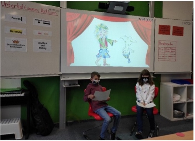 Ein Vorlesestück von der Klasse 3a